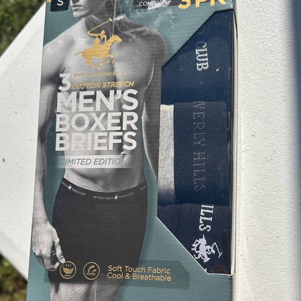 NWT 2PK BHPC Boxer Briefs Sm